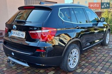 Внедорожник / Кроссовер BMW X3 2012 в Житомире