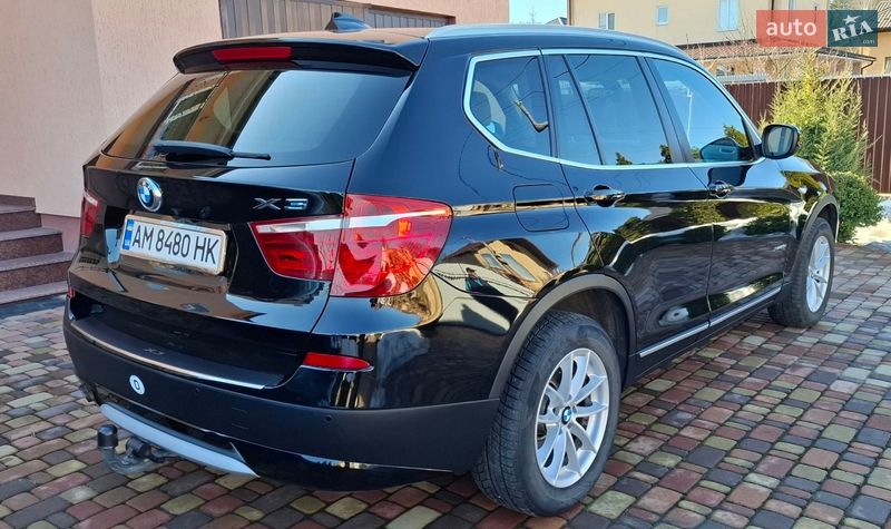 Внедорожник / Кроссовер BMW X3 2012 в Житомире