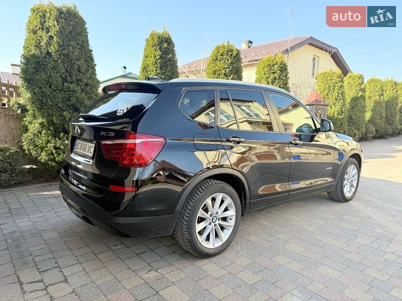 Внедорожник / Кроссовер BMW X3 2015 в Львове