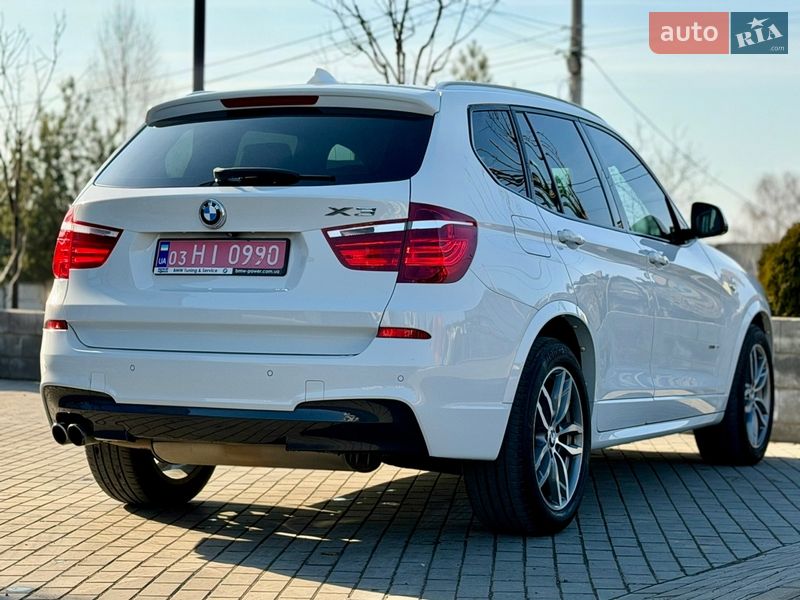 Внедорожник / Кроссовер BMW X3 2015 в Ровно
