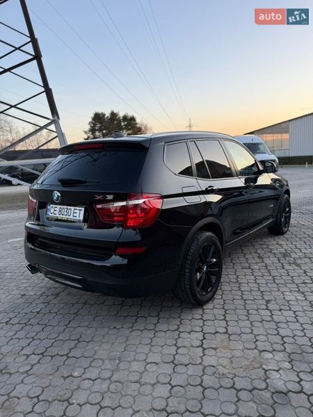 Внедорожник / Кроссовер BMW X3 2017 в Черновцах