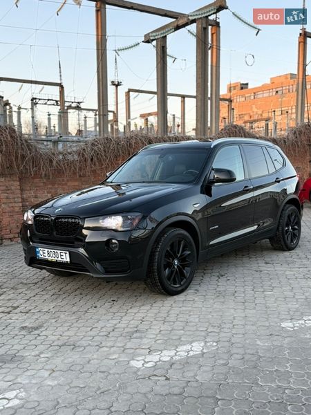 Внедорожник / Кроссовер BMW X3 2017 в Черновцах