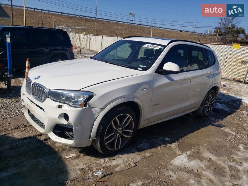 Внедорожник / Кроссовер BMW X3 2017 в Киеве