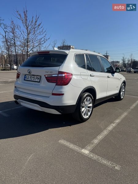 Внедорожник / Кроссовер BMW X3 2016 в Киеве