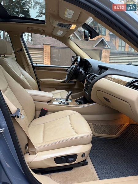 Внедорожник / Кроссовер BMW X3 2012 в Чернигове