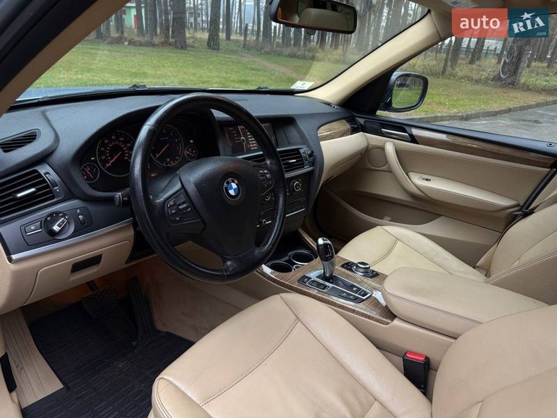 Внедорожник / Кроссовер BMW X3 2012 в Чернигове