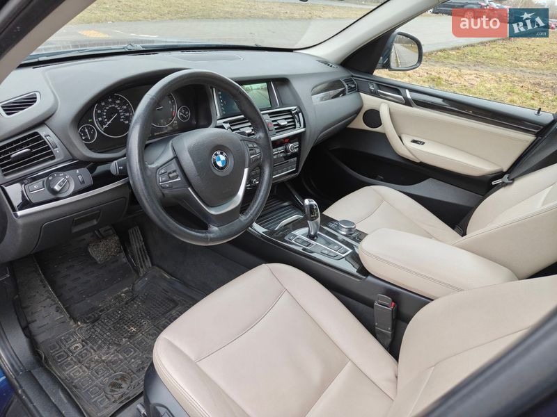 Внедорожник / Кроссовер BMW X3 2017 в Чернигове
