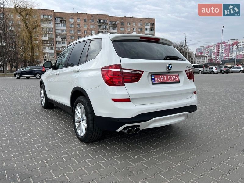 Позашляховик / Кросовер BMW X3 2016 в Луцьку