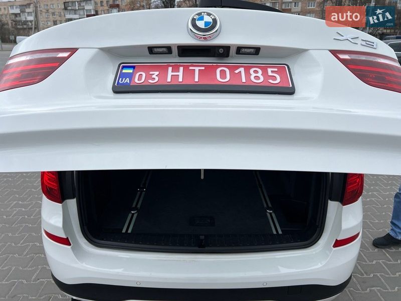Позашляховик / Кросовер BMW X3 2016 в Луцьку