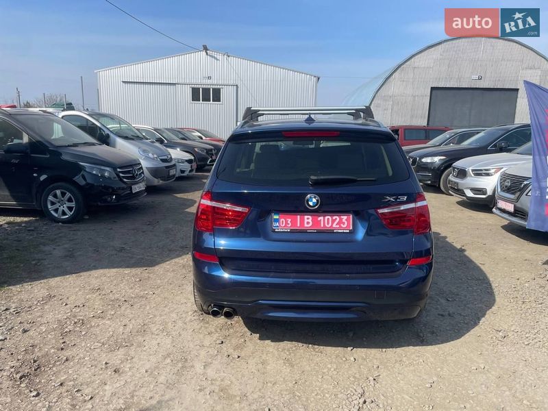 Внедорожник / Кроссовер BMW X3 2017 в Луцке