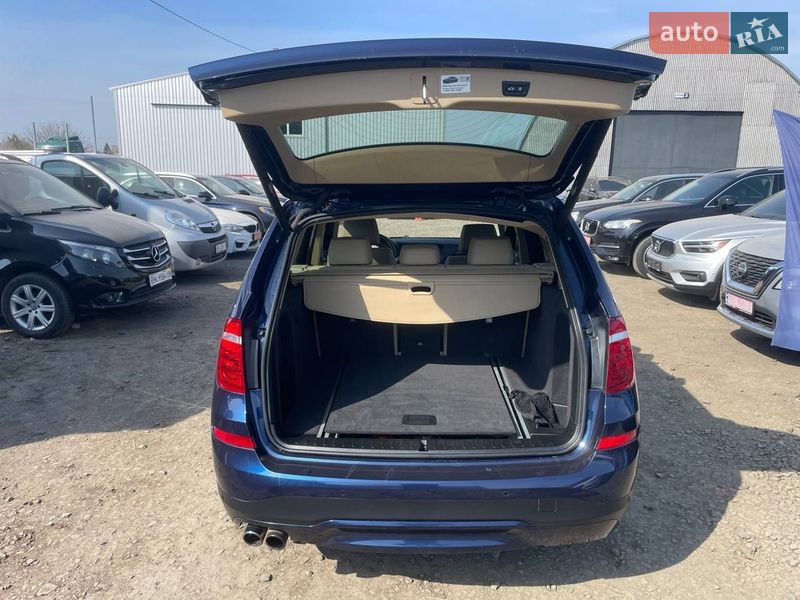 Внедорожник / Кроссовер BMW X3 2017 в Луцке