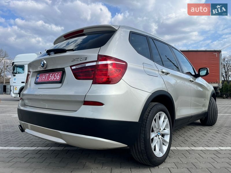 Внедорожник / Кроссовер BMW X3 2013 в Ровно