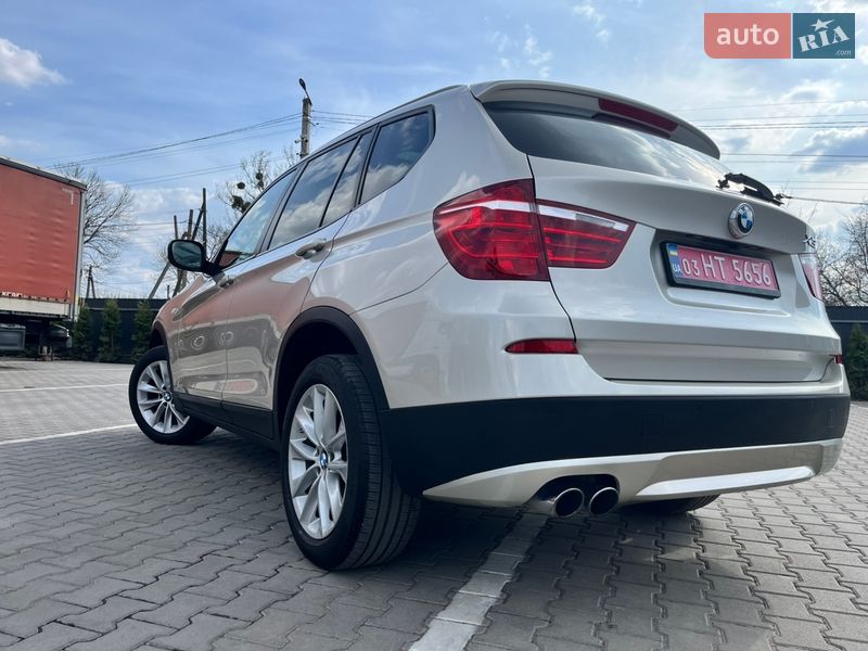 Внедорожник / Кроссовер BMW X3 2013 в Ровно