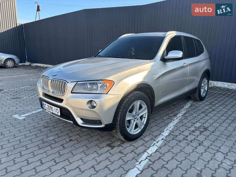 Внедорожник / Кроссовер BMW X3 2012 в Львове