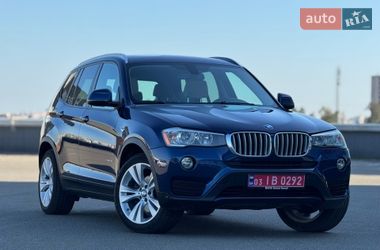 Внедорожник / Кроссовер BMW X3 2016 в Киеве