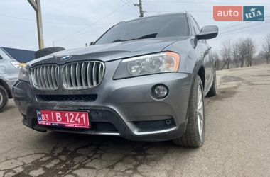 Внедорожник / Кроссовер BMW X3 2014 в Сторожинце