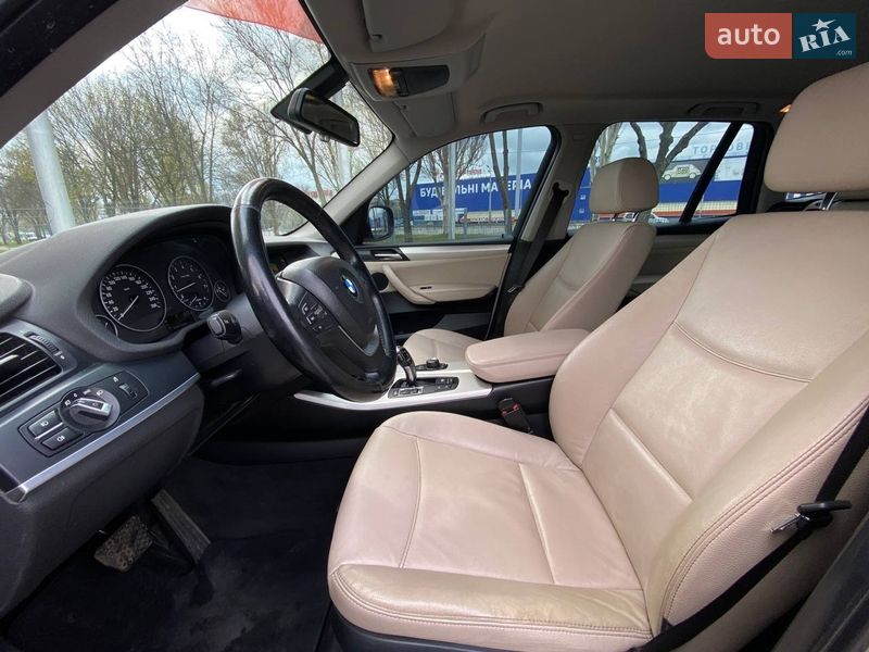 Внедорожник / Кроссовер BMW X3 2012 в Днепре