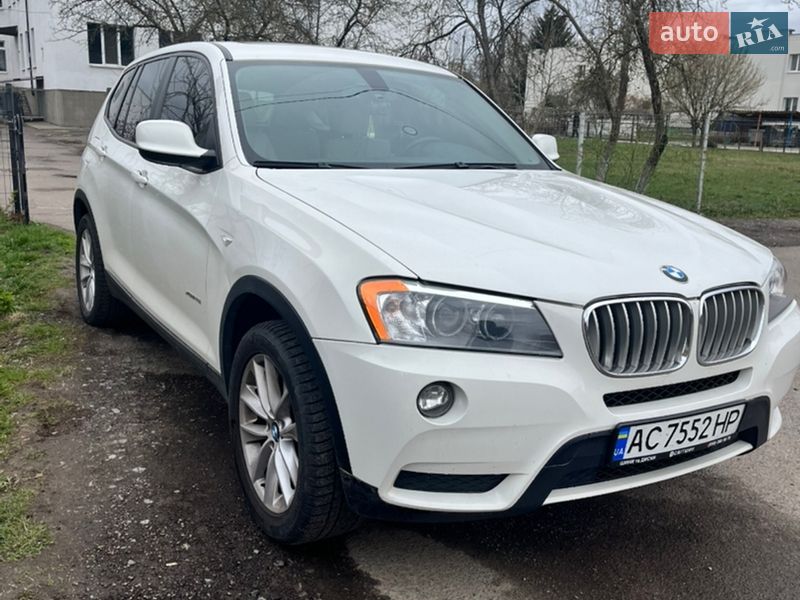 Внедорожник / Кроссовер BMW X3 2012 в Львове