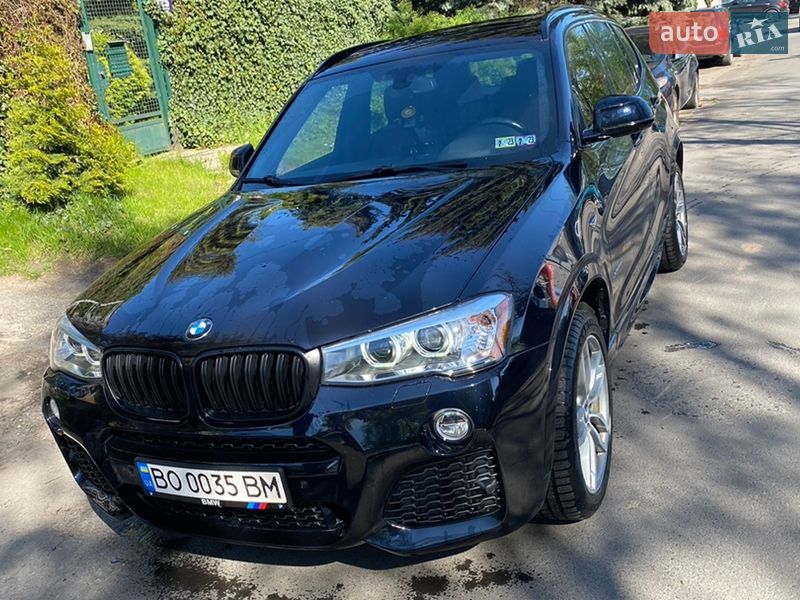 Позашляховик / Кросовер BMW X3 2016 в Тернополі