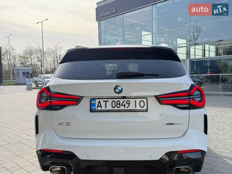 Позашляховик / Кросовер BMW X3 2022 в Івано-Франківську