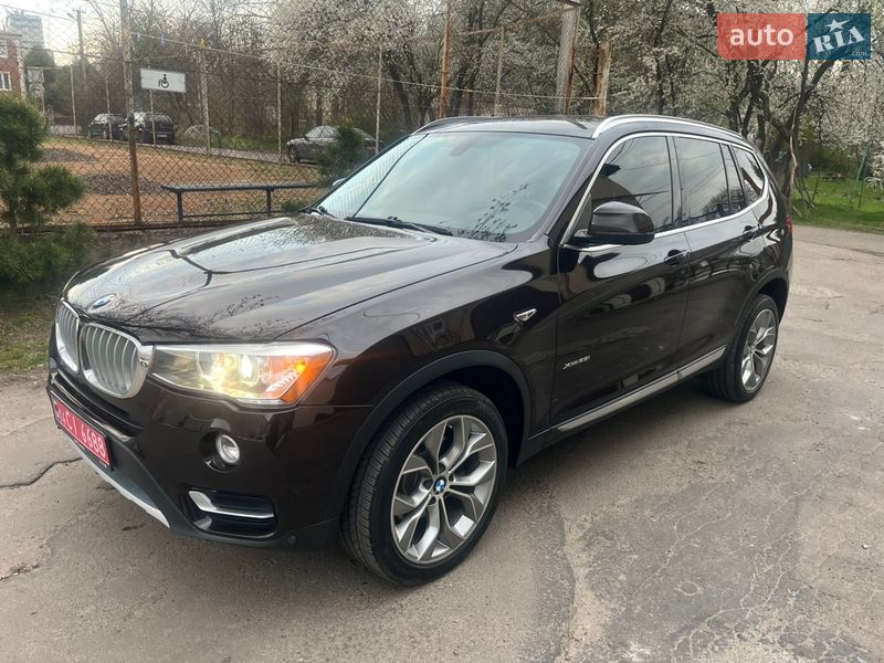 Внедорожник / Кроссовер BMW X3 2016 в Львове