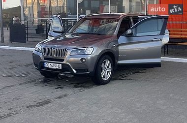 Позашляховик / Кросовер BMW X3 2013 в Чернівцях