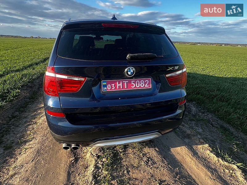 Позашляховик / Кросовер BMW X3 2015 в Луцьку