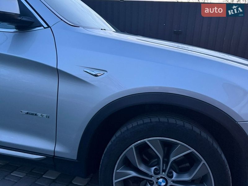 Внедорожник / Кроссовер BMW X3 2016 в Киеве