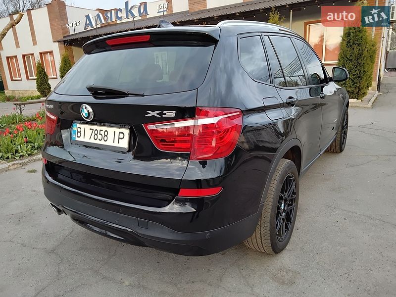 Внедорожник / Кроссовер BMW X3 2015 в Лохвице