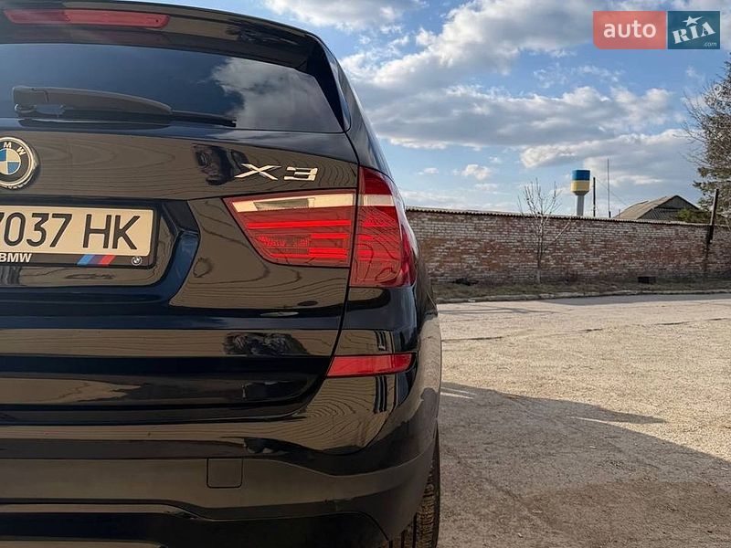 Внедорожник / Кроссовер BMW X3 2015 в Любашевке