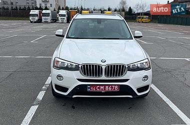 Внедорожник / Кроссовер BMW X3 2017 в Львове