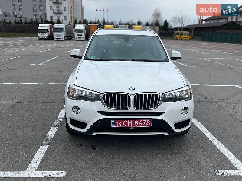 Внедорожник / Кроссовер BMW X3 2017 в Львове