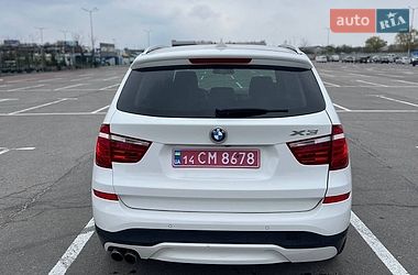 Внедорожник / Кроссовер BMW X3 2017 в Львове