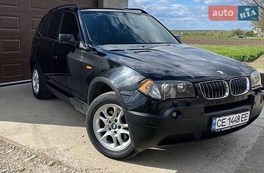 Внедорожник / Кроссовер BMW X3 2005 в Черновцах
