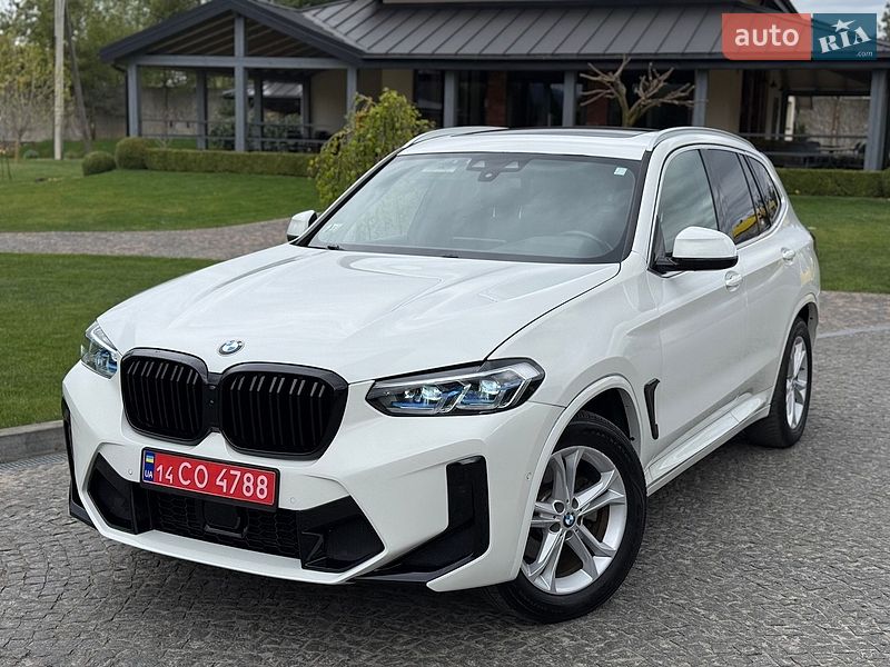 Внедорожник / Кроссовер BMW X3 2018 в Львове
