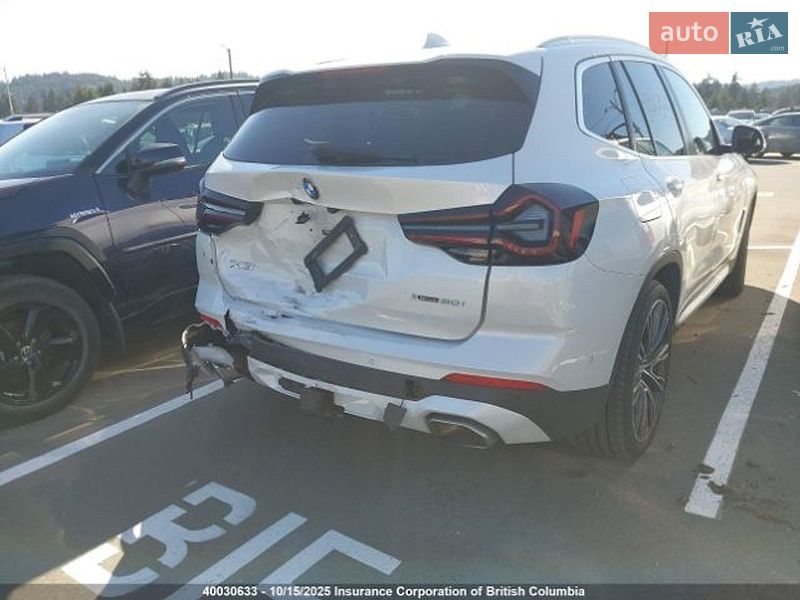 Внедорожник / Кроссовер BMW X3 2022 в Умани