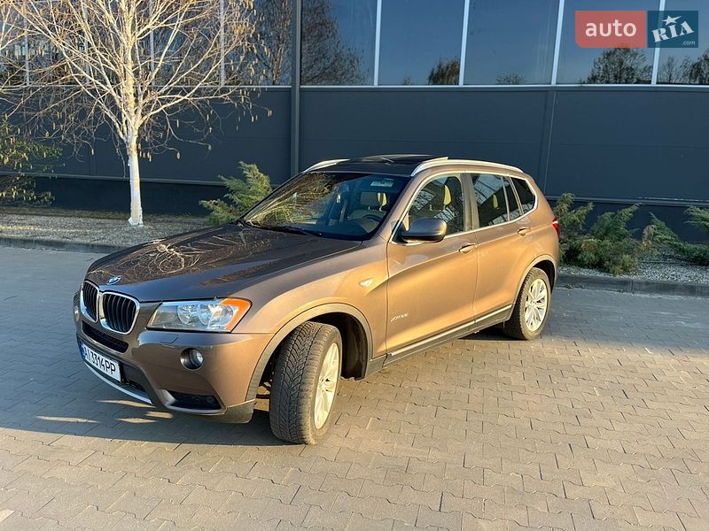 Внедорожник / Кроссовер BMW X3 2012 в Белой Церкви