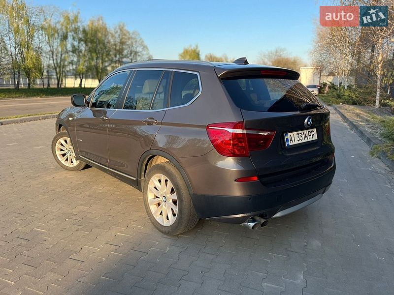Внедорожник / Кроссовер BMW X3 2012 в Белой Церкви