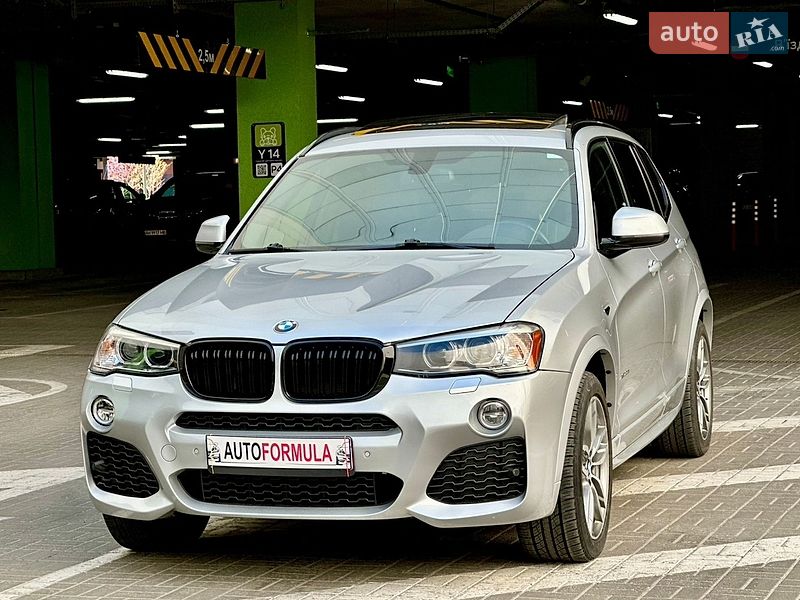 Внедорожник / Кроссовер BMW X3 2016 в Киеве