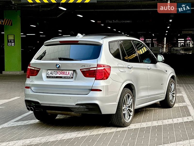 Внедорожник / Кроссовер BMW X3 2016 в Киеве