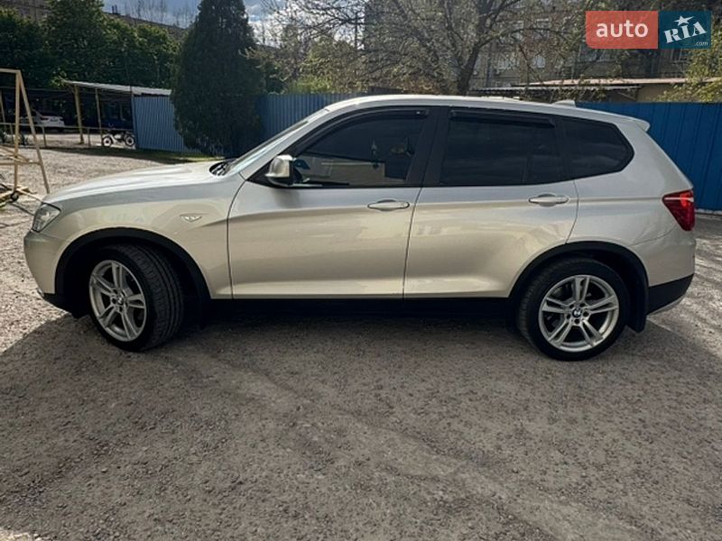 Внедорожник / Кроссовер BMW X3 2012 в Днепре