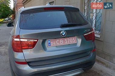 Внедорожник / Кроссовер BMW X3 2016 в Одессе