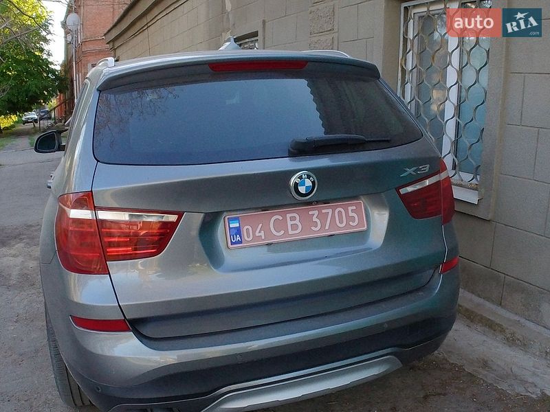Внедорожник / Кроссовер BMW X3 2016 в Одессе