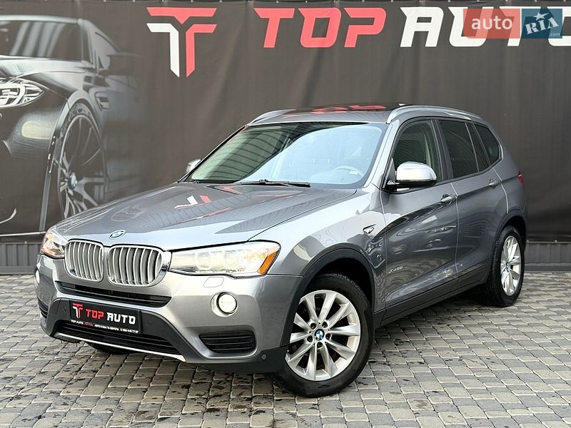 Внедорожник / Кроссовер BMW X3 2017 в Львове