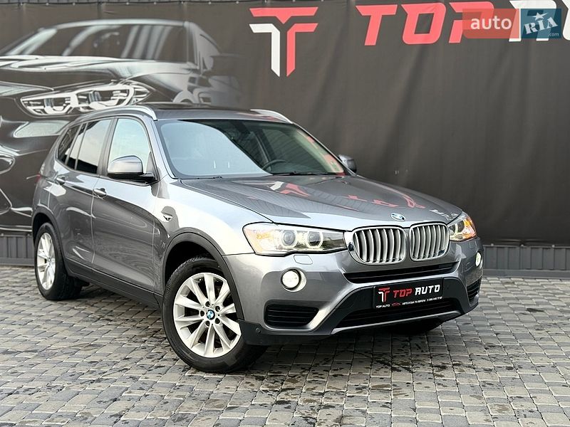 Внедорожник / Кроссовер BMW X3 2017 в Львове