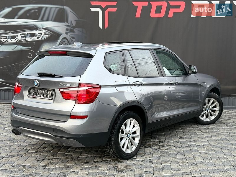 Внедорожник / Кроссовер BMW X3 2017 в Львове