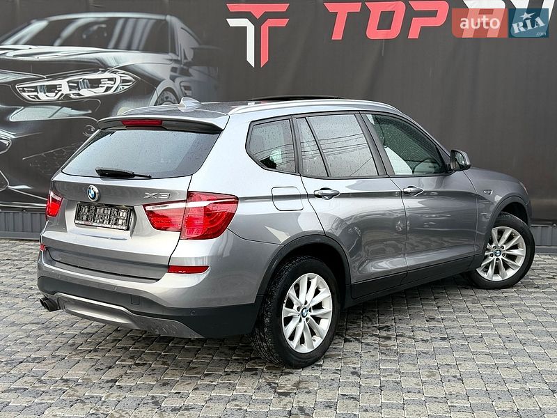 Внедорожник / Кроссовер BMW X3 2017 в Львове