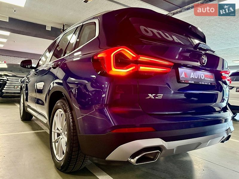 Внедорожник / Кроссовер BMW X3 2022 в Львове