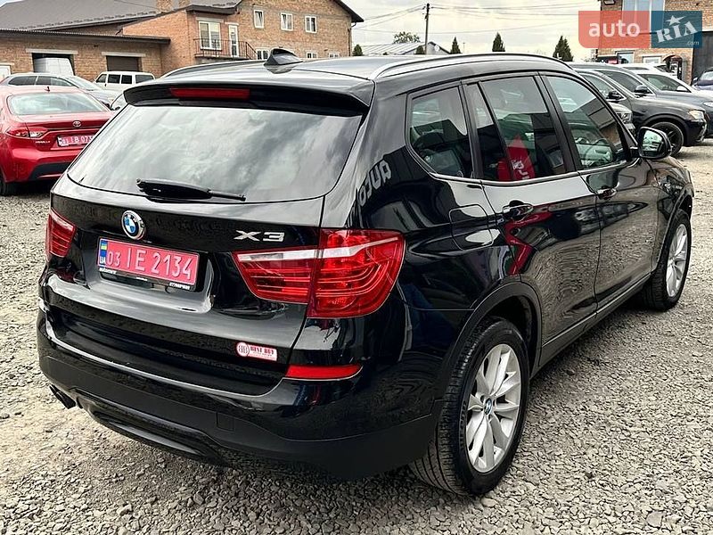 Внедорожник / Кроссовер BMW X3 2015 в Луцке