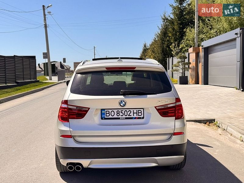 Внедорожник / Кроссовер BMW X3 2012 в Тернополе